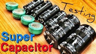 Supercapacitor vs Battery [upl. by Yduj]