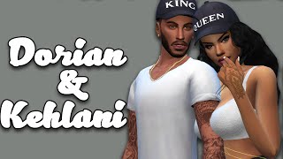 The Sims 4  Create A Couple Collab w Xureila  Dorian amp Kehlani DK4L [upl. by Zephaniah]