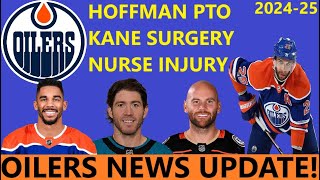 Oilers News Update  Mike Hoffman PTO  Evander Kane Surgery  Darnell Nurse  Zack Kassian [upl. by Suzetta357]