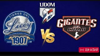 Licey VS GIGANTES en vivo🔴🔴🔴 [upl. by Nido970]