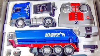 RC truck SCANIA gets unboxed loaded amp dirty for the first time [upl. by Igor]