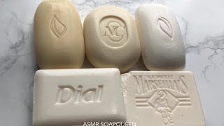 Find the WHITE SOAP ASMR CUTTING HARD [upl. by Retsof857]