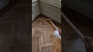 Oiling Wood Floors Oak Floor Hardwax Oil [upl. by Tolman]