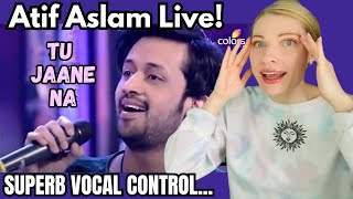 Vocal Coach Reacts Tu Jaane Na  Atif Aslam  Live Performance  Sur Kshetra  In Depth Analysis [upl. by Garrek]