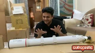 Telescope Bresser Messier AR1021000 Doublet Refractor Unboxing Review hindi unboxing telescope [upl. by Otrepur]