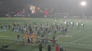 North Harford High School Hawks NHHS Marching Band Halftime Show 9272024 [upl. by Velda]