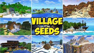 TOP 20 VILLAGE SEEDS For Minecraft 121 [upl. by Immij394]