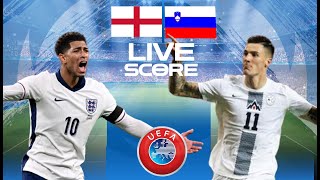 🔴 ENGLAND VS SLOVENIA  LIVE SCORE UEFA EURO 2024 [upl. by Esalb]