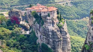 Mainland Greece 2 Meteora Monasteries Olympia amp Acrocorinth [upl. by Trebuh]