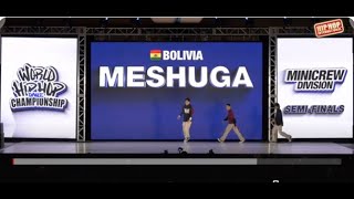 Meshuga  Bolivia  MiniCrew Division  2024 World Hip Hop Dance Championship Semifinals [upl. by Fifi412]