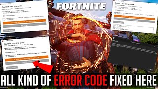 How To FIX Easy AntiCheat Error Code 3000510022 and 10011Fortnite Chapter 3 Crash Reporter2022 [upl. by Sampson473]