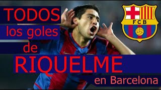 TODOS los goles de JR Riquelme en Barcelona [upl. by Gladdy]