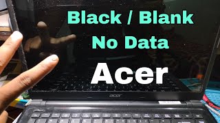 All Types Acer Laptop Screen Black Blank Screen Problem Solved For One Shortcut KeyMacnitesh2024 [upl. by Geehan]