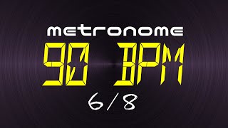 metronome 90 BPM 68 [upl. by Nogas]