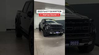 Ford F150 RAPTOR startup sound FordRaptor usedcarsbrampton automobile [upl. by Bolten327]