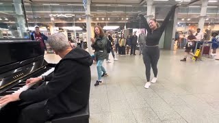 One American Lady Starts To BoogieAnother Joins In [upl. by Mord598]