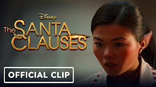 The Santa Clauses  Official Dr Elf Clip 2023 Tim Allen Miya Cech [upl. by Ahsatsan817]