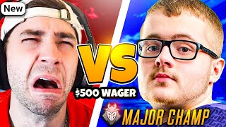 ⚔️1V1 500 WAGER VS G2 BEASTMODE⚔️MAJOR CHAMP⚔️5 EST Music on Twitch✅Full screen [upl. by Ahsimal]