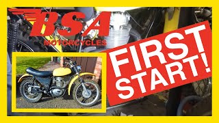 BSA B50 Gold Star Refurb  Boyer Ignition amp First Start [upl. by Nadual]