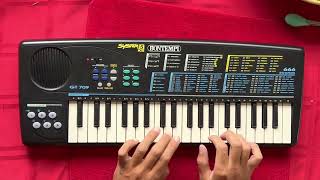 Bontempi System 5 sound test [upl. by Ydnes]