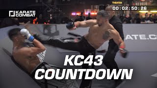 30mins of KNOCKOUTS  Get ready for KARATE COMBAT 43  KC43 [upl. by Thora]