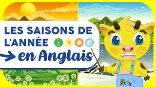 APPRENDRE LANGLAIS  ANGLAIS POUR LES PETIT  LES SAISONS EN ANGLAIS [upl. by Doris]