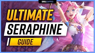 ULTIMATE SERAPHINE GUIDE  Seraphine Items Tricks Combos Playstyle and Runes [upl. by Drucy913]