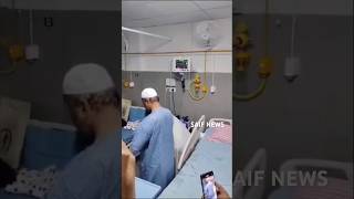 Mufti Ismail Qasmi saheb hospital me Namaz padhte hoi [upl. by Gerrald]