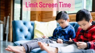 Screen Time How To Limit Child Screen Time  Mastering Screen Time [upl. by Senilec]