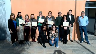 Clausura del curso de Formación y Apoyo a Cuidadores de Personas en situación de Dependencia [upl. by Garnett]