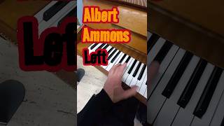 Boogie Woogie Piano quotAlbert Ammons Left Hand Simplifiedquot [upl. by Ardnasirk]