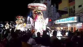 Madurai Arulmigu Sri Koodal Alagar Temple Purattasi Festival Five Garuda Sevai 17092024 Night 🙏🙏🙏 [upl. by Sergias]