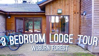 CENTER PARCS WOBURN FOREST  THREE BEDROOM EXECUTIVE LODGE TOUR  JANUARY 2022 [upl. by Chiaki]