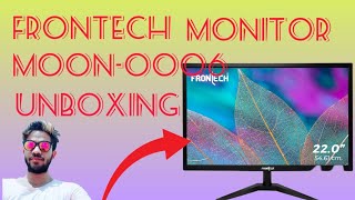 Frontech Moon0006 Monitor Unboxing full Video [upl. by Spalla798]