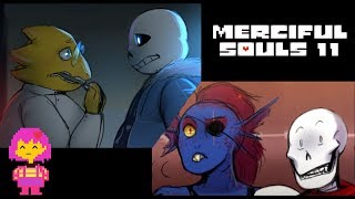 Undertale Comic Merciful Souls 11 [upl. by Talyah293]