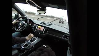 Porsche Macan GTS Autobahn Speed and Exterior View Driving POV and ASMR [upl. by Tuttle]