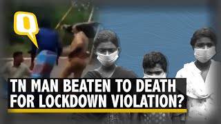 Lockdown Violation Police Brutality Claims Life in TNs Salem  The Quint [upl. by Yeslrahc21]