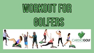 CardioGolf™ Workout for GolfersLower Body [upl. by Jodoin]