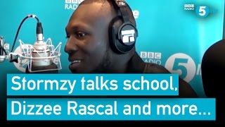 Stormzy talks school Dizzee Rascal depression and more [upl. by Bobbye175]