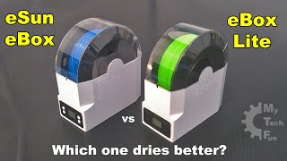 eSun eBox vs eBox Lite filament dryer  which one dries better [upl. by Oicnedif]