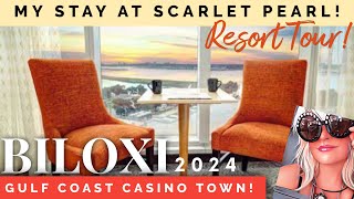 Biloxi MS Scarlet Pearl full resort tour D’Iberville Mississippi 2024 [upl. by Clawson137]