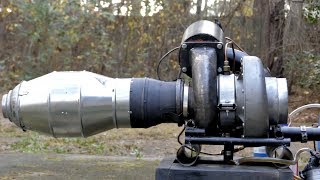 Homebuilt Gas Turbine Turbojet Engine  2nd Documentary [upl. by Mini]