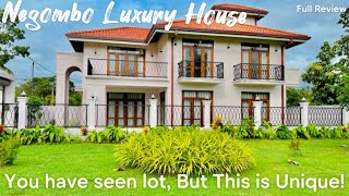 Negombo Luxury Unique Designed House For Sale  Fernando Homes [upl. by Heyde975]