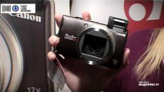 First Look Reviews Canon Powershot Sx200IS [upl. by Ahsinav125]