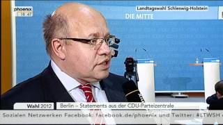 Peter Altmeier Parlamentarischer Geschäftsführer der CDU zum Wahlausgang [upl. by Araid214]