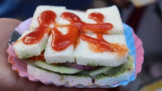 MUMBAI STREET SANDWICH  BOMBAY SPECIAL SANDWICH  STREET FOOD  Har Gali Food [upl. by Uriel]