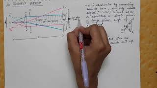 Lecture 6  Part 1  3rd Semester  Fresnels biprism [upl. by Hagai]