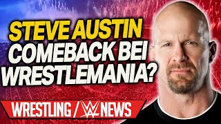 Steve Austin bei WrestleMania WWE Tag Team Titel bald vakant  WrestlingWWE NEWS 862024 [upl. by Enirehtakyram27]