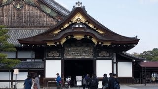 Tokugawa Ieyasus Residence Nijo Castle 二条城 in Kyoto [upl. by Anear]