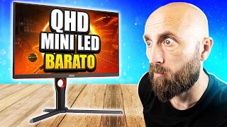 AOC Q27G3XMN  27quot Mini LED VA QHD HDR1000 180Hz 1ms🏆 Review en Español [upl. by Nero]